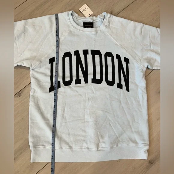 NWT Free People Retro Brand “LONDON” Sweatshirt
